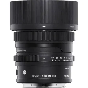 Sigma 35mm f/2 DG DN Contemporary Lens for Sony E-Mount