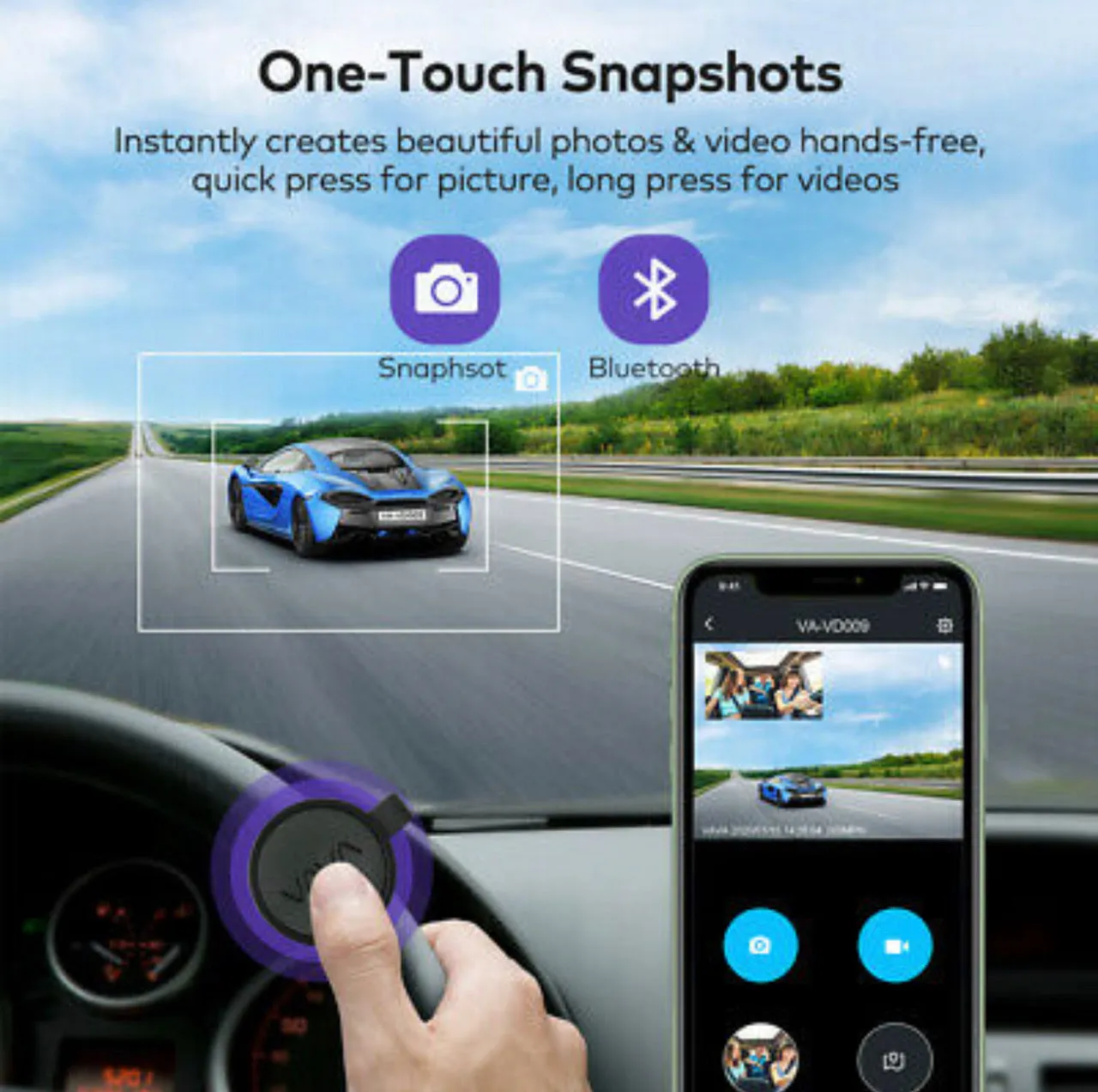 VAVA VD009 Dual Dash Cam