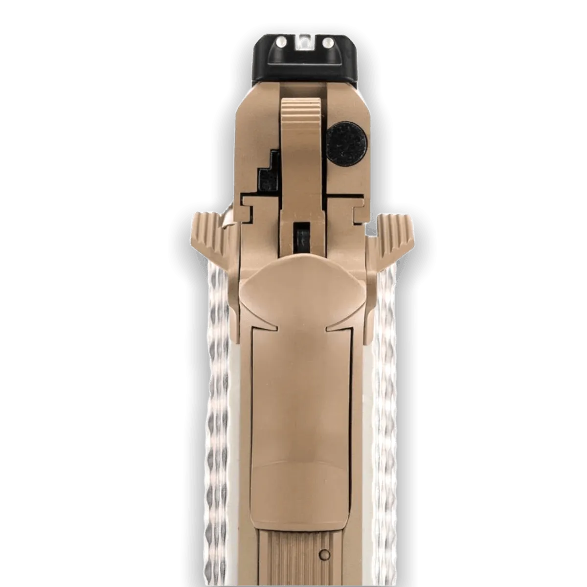 WE Tech 1911 M45A1 Gelsoft Gas Blowback Gel Blaster - Tan